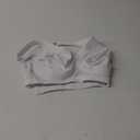 Glamorise Women's Plus Size MagicLift Seamless Sports Bra Wirefree 1006 (40C, White)