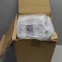 4 Pack Slatwall Shelves, 15.7 x 7.9 Inch Metal Rectangular Slatwall Shelf Organizer Hanging Panel Accessories for Garage Store Room Office Storage Boutiques Retail Display(Black)