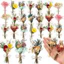 20 Pcs Dried Flowers for Crafts, Mini Dried Flowers Bouquet Bulk for Vase DIY Small Photo Bridesmaid Gift Birthday Decor