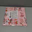 2 x 67 Christmas Wrapping Paper, Funny 6 7 Meme Gift Wrap for Xmas and Holiday Presents, Santa Meme Wrapping Paper for Kids Teens Family (Pink)