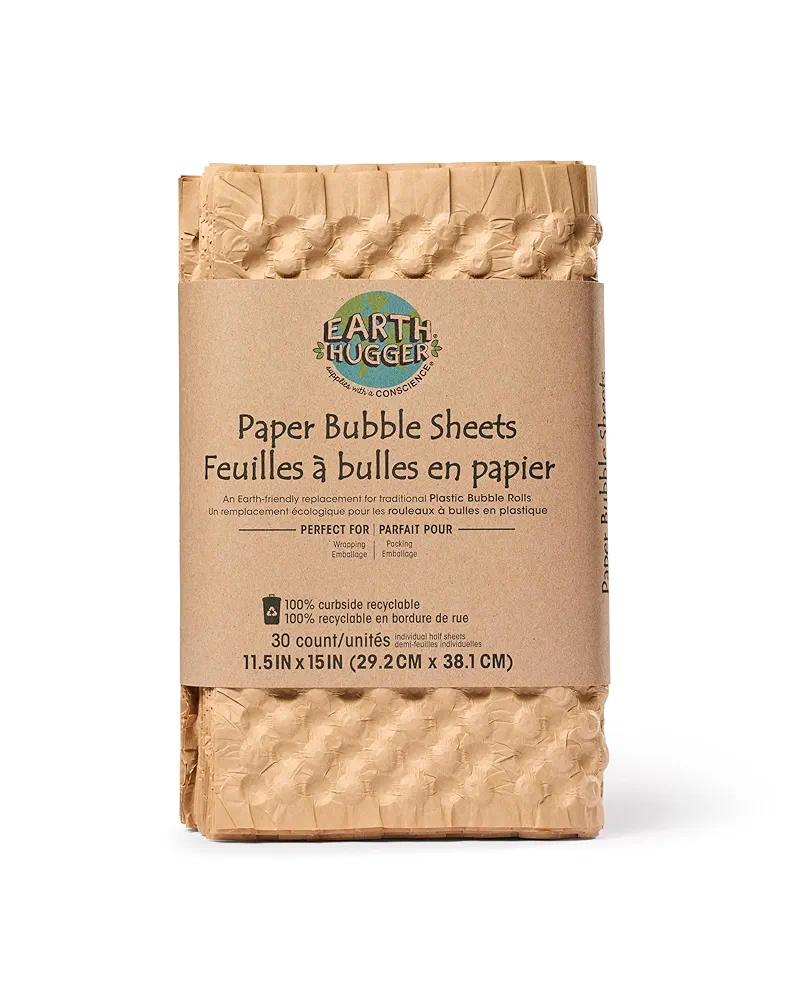 Earth Hugger Paper Bubble Half Sheet,11.5” x 15”, Folded, 30ct