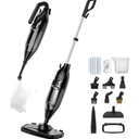 Steam Mop Cleaner - 12-in-1 MultiPurpose Detachable Handheld Steam Cleaner for Hardwood, Tile, Carpet Cleaning, Laminate Floors, 20 OZ Water Tank, 23FT Power Cord, Washable Microfiber Pads