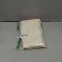 PLOYMONO Ivory Heavy Duty Cloth Napkins - 17 x 17 Inch Solid Washable Polyester Dinner Napkins - Set of 8 Napkins with Hemmed Edges - Great for Weddings, Parties, Banquets Dinner & More