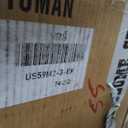 Shintenchi Sectional Couch, Convertible L Shaped Couch with Storage, Modular Sectional Sofa with Storage Ottoman for Living Room, Apartment, Office, Black