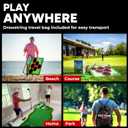 Golf Pong Versus Edition, (2 Pack) Game Set, Jumbo Backyard Lawn Game, Portable Indoor/Outdoor Chipping Golf Gift for Men, Women & Family