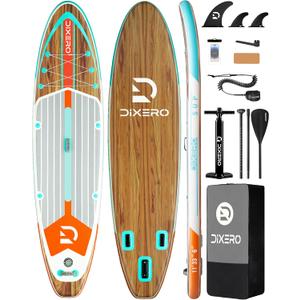 Inflatable Stand Up Paddle Board with SUP Accessories, Anti-Slip EVA Deck, 11'*33" Inflatable Paddle Boards for Adults & Youth of All Skill Levels Inflatable Stand Up Paddle Board with SUP Accessories, Anti-Slip EVA Deck, 11'*33" Inflatable Paddle Boards for Adults & Youth of All Skill Levels