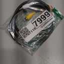 HDMI to RCA Cable, 1080P 5ft/1.5m HDMI Male to 3-RCA Video Audio AV Cable Connector Adapter Transmitter for TV HDTV DVD(NO Signal Conversion Function)