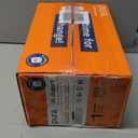 2 x Handytoolinc Soft Cat Plush Kitten Pillow - Long Body Stuffed Animal Sleeping Pillow, Cotton, Grey (19.7inch/50cm) - Gift for Kids, Girlfriend