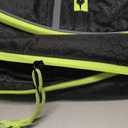 Franklin Sports Pickleball Bags - Sling Bag Backpack for Gear + Equipment - Men + Women - Holds Paddles, Balls + Accessories (One Size, Black/Green)
