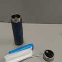 DISONCARE Odyssey 60H Insulin Cooler Travel case Digital Display Medication Cooler for Medicine Travel TSA Approved Ice Pack Diabetic Medical Cooler Diabetes Bag EpiPen with QR Medical Tag(Navy Blue）