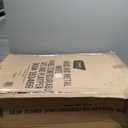 Dog Car Seat for Medium Dogs Up to 50 lbs, Pet Booster Seat for Cars SUVs and Trucks, Travel Dog Bed with Safety Strap, Thick Cushion, Non-Slip Base, Washable and Portable (Black)