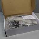 Christmas Stocking Holder Stand, 3ft Freestanding Iron Metal Christmas Stocking Holder Rack Classic Design Stocking Holders Xmas Holiday Decor for Home Floor Living Room with 10 Hooks - Black