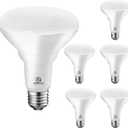Energetic LED Flood Light Bulbs BR30, 65W Equivalent, Dimmable, Daylight 5000K, Indoor Flood Lights for Recessed Cans, 6 Pack