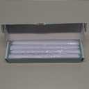 8 Pack 10 Inch Soft Baby Blue Taper Candles Long Burning Time and Dripless Candles for Dinner Home Decor Wedding Shower