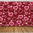 Heart Back Drop 8FT X 10
