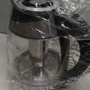 Chefman Electric Kettle with Temperature Control, 5 Presets LED Indicator Lights, Removable Tea Infuser, Glass Tea Kettle & Hot Water Boiler, 360° Swivel Base, BPA Free, Stainless Steel, 1.8 Liters