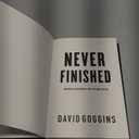 Never Finished: Unshackle Your Mind and Win the War Within, by David Goggins (Author)