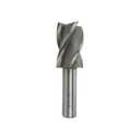 End Mill 1.5" Cutting Dia 0.8" Shank Dia Straight Shank 4 Flute Drill Bits Cutter Tool