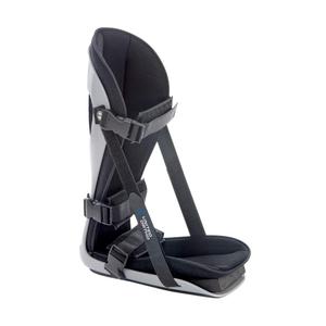 United Ortho Plantar Fasciitis Adjustable Leg Support Brace Fits Right or Left Foot for Soreness Relief, Foot Pain and Stretching, Large, Black