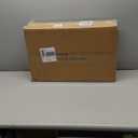 Stainless Steel Litter Box, Extra Large Litter Boxes for Big Cats, XL Metal Cat Litter Box with Lid, Anti-Urine Leakage, Non-Sticky, Include Cat Mat and Litter Scoop (Gray)