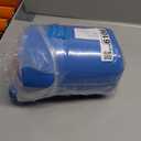 Lumbar Support Pillow for Bed, Adjustable Lower Back Support with Full-Length Insert Pad, 2 Height Options for Personalized Comfort, Memory Foam Pillow for Sleeping, Ideal for Back SleepersBlue