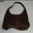 Vintage Suede Tote Bag for Women Autumn Winter 2025 Collection Retro Casual Commute Large Capacity Shoulder Bag (Coffee)
