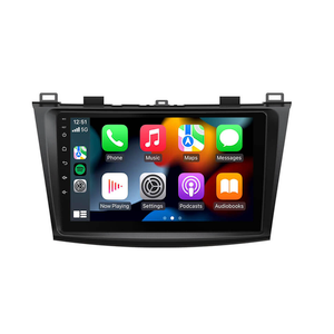 10-13 Mazda 3 Android 13 Wireless Apple CarPlay & Android Auto Car Radio with 6GB RAM 64GB ROM & 9 Inch QLED Touch Screen