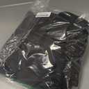 FREE SOLDIER Men's Outdoor Softshell Fleece Lined Cargo Pants Snow Ski Hiking Pants with Belt (32W x 30L, Black)