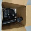 Suction Cup Flag Holder for RV, Camper, Car, Truck, Trailer, SUV - Adjustable Angle, Black Aluminum Alloy Flag Pole Mount