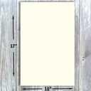 Hamilco Cream Cardstock 11x17 Paper Heavy Weight 80 lb Cover Card Stock
