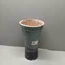 Alfresco Home Atlantis Glazed Ceramic Bird Bath