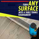 2 x NIBIRU SPORT Ping Pong Retractable Net with Posts, Weatherproof Table Tennis Replacement Net for Indoor and Outdoor Play, Table Tennis Equipment & Ping Pong Accessories, Game Table Accessories