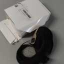 Hair Toppers for Women Real Human Hair, 3D Cover Clip in Bangs Realistic Scalp Line Human Hair Toppers for Women with Thinning Upgrade Basement with Bangs (1B, 3D Wispy Bangs 5x9)