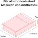 Crib Mattress Storage Bag - Extra-Tough USA-Made 4+ Mil Bag - Stronger Than Standard Bags - Best Protection for Moving or Storage - Waterproof, Extra Tear- and Puncture-Resistant