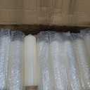 72 Pack Ivory Pillar Candles Bulk Set, 2x3 2x6 2x8 Inch - 24 Each Size, Dripless Smokeless Clean Burning for Wedding Centerpieces, Home Decor, Church, Romantic Ambiance