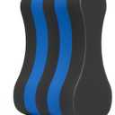 NEAGLORY Swimming Pull Float, Soft Swimming Float Kickboard, EVA 5-Layer Pull Buoy Leg Float, Pool Training Aid, Legs and HIPS Support for Adults, Kids, and Beginners (Blue & Black)