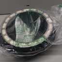 Insulated Chimney Pipe Stove Pipe Adapter, 304 Stainless Steel