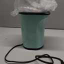 DASH Mquina para hacer palomitas de maz de aire caliente con taza medidora para porciones con granos de maz + mantequilla derretida, 16 tazas, color aguamarina