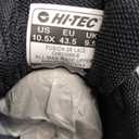 HI-TEC Resist SR Runner Mesh Black Non Slip Work Shoes for Men, Size 10.5X