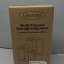 2 Pack Multi-Purpose Pull-Out Storage Organizers, Under Sink Organizers and Storage for Bathroom & Kitchen, Under Cabinet Organizers and storage, 14.8 Inch, Black