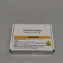 Flameless Votive Candles with Remote Control and Timer Bulk Set of 10 Tealight Candles/Realistic Outdoor Flickering Battery Operated LED Tea Lights (Batteries Included) 200Hours