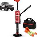 Portable Hydraulic Jack with Lift Mate, 4x4 Off Road Jack for SUV ATV UTV | 12"-44.7" Adjustable Lift Range, 0-30° Tilt-Adaptive Design, Portable Storage Bag