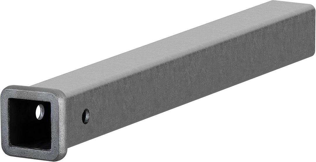 Curt Manufacturing 49240 24 in Receiver Tube 2 in X 2 in Raw Finish