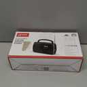 GPX R633B Portable Shortwave AM/FM Clock Radio (Black)