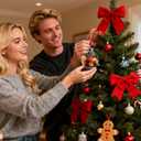 2 x Funny Christmas Ornament 2025  Silly ELF Poop Ornament for Christmas Tree, Hilarious Novelty Christmas Ornaments, Shatterproof White Elephant Gifts for Adults, Coworker Gag Gift Decor (Yellow & Brown)