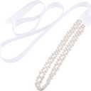 Pearl Belt Sash Brial Belt Wedding Pearl Belt,Pearl Sash for Flower Girls Wedding Dress Bride Bridesmaid Dresses