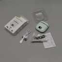 Electric Nail Clipper, 2026 Improved Nail Clippers Set, Includes an Automatic 2-in-1 Nail Clippers (with LED Light & Storage Box), an Oblique Nail Clippers, Ideal for All Your Nail Care Needs - Green