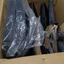 BestOffice | Ergonomic Office Chair | Mid-Back Swivel Desk Chair | Breathable Backrest & Lumbar Support | Adjustable Height | Sponge Seat | Rolling Wheels | Grey | for Adults & Women | Pack of 2