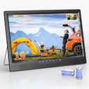 NORTHING 19 Inch Full HD 1080P Portable TV with 8000mAH Built-in Power, Antenna/HDMI/USB/AV Input, Remote Control