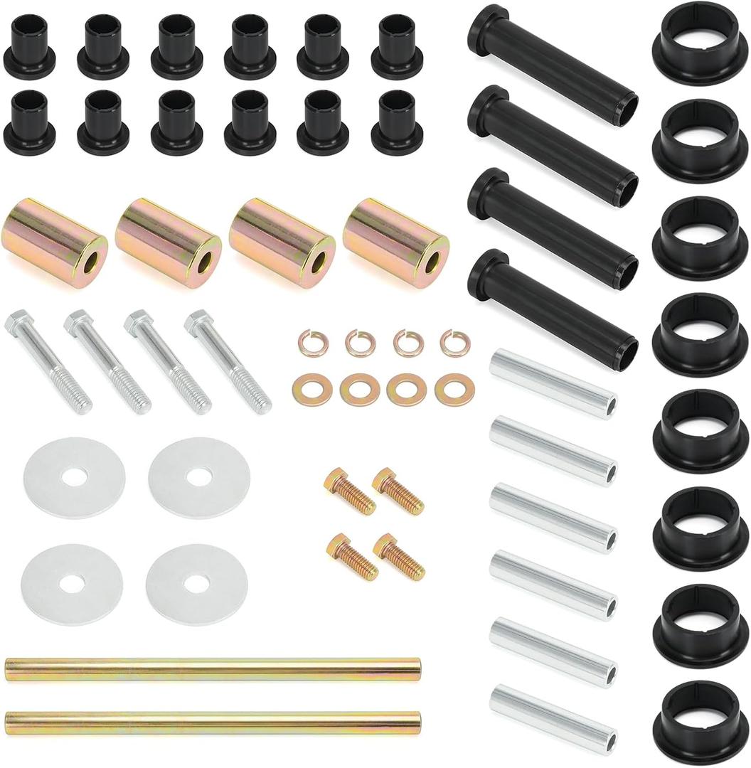 Rear Left and Right A-Arm Bushing Shafts Kit Replacement for Polaris Sportsman 400 450 500 600 700 800 Replace # 5020826 5434548 5434551 5133806 5434550